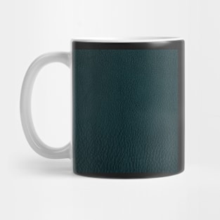 Green leather Mug